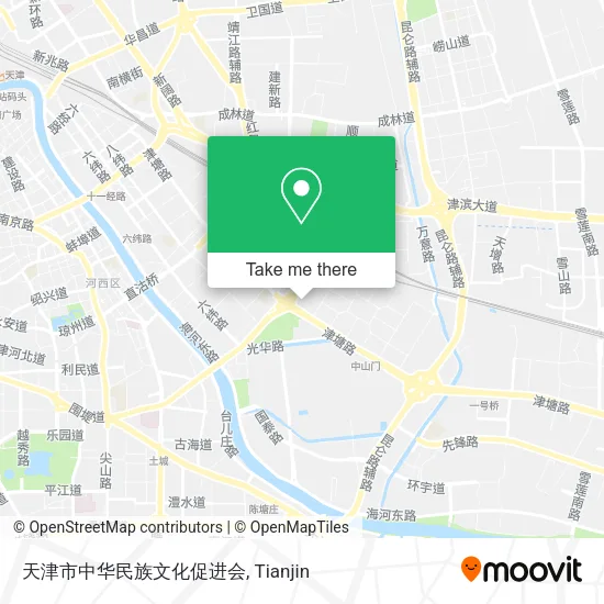 天津市中华民族文化促进会 map