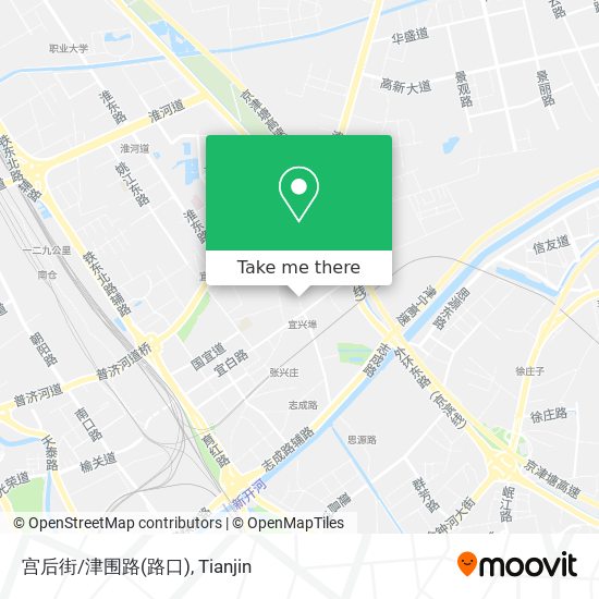 宫后街/津围路(路口) map