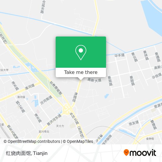 红烧肉面馆 map