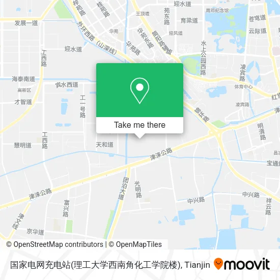国家电网充电站(理工大学西南角化工学院楼) map