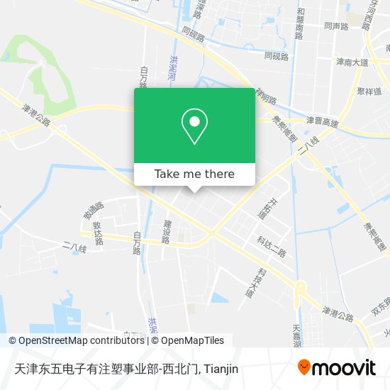 天津东五电子有注塑事业部-西北门 map