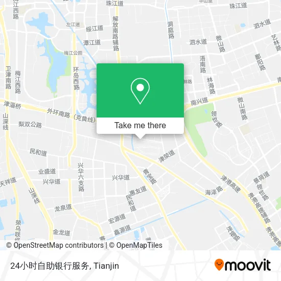 24小时自助银行服务 map