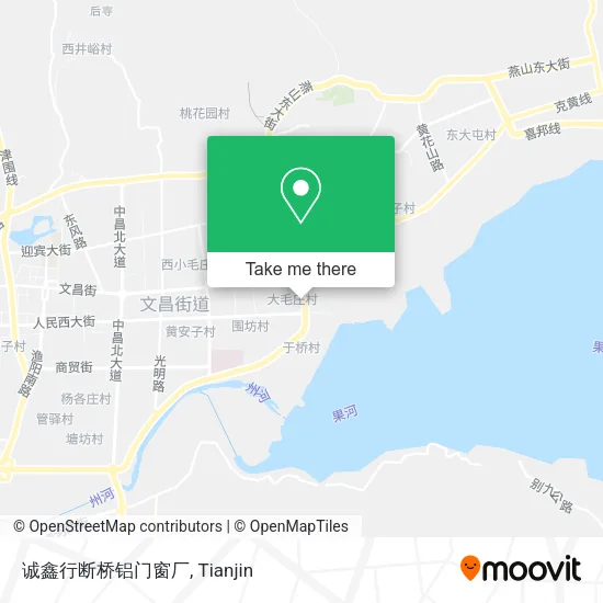 诚鑫行断桥铝门窗厂 map