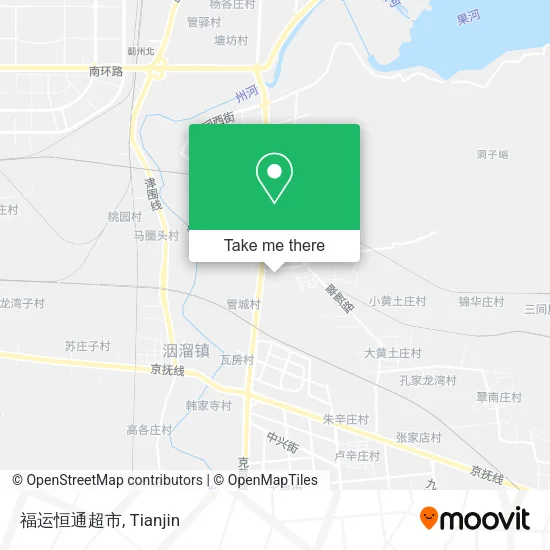 福运恒通超市 map
