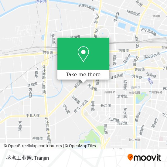 盛名工业园 map