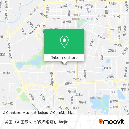 美国UCC国际洗衣(保泽道店) map