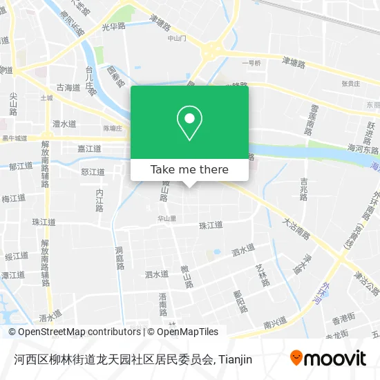 河西区柳林街道龙天园社区居民委员会 map