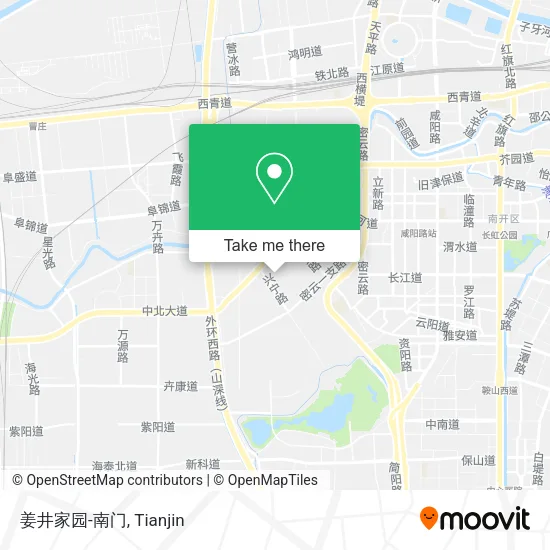 姜井家园-南门 map