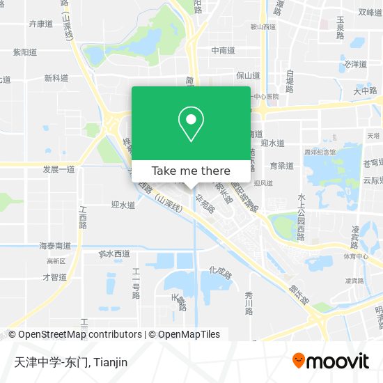 天津中学-东门 map
