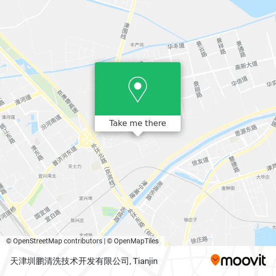 天津圳鹏清洗技术开发有限公司 map