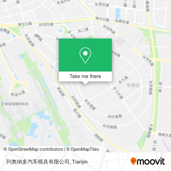 列奥纳多汽车模具有限公司 map