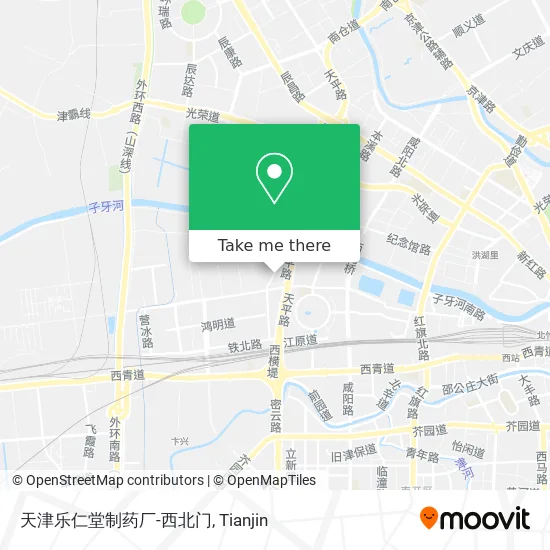 天津乐仁堂制药厂-西北门 map
