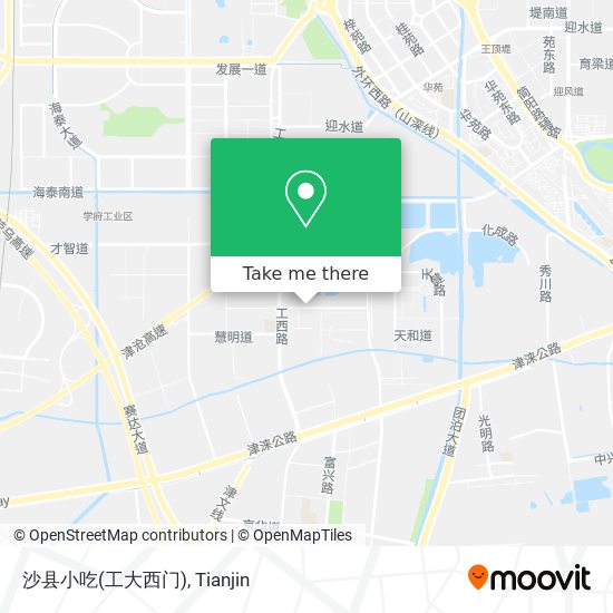 沙县小吃(工大西门) map