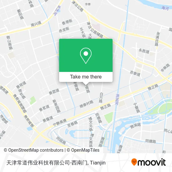 天津常道伟业科技有限公司-西南门 map