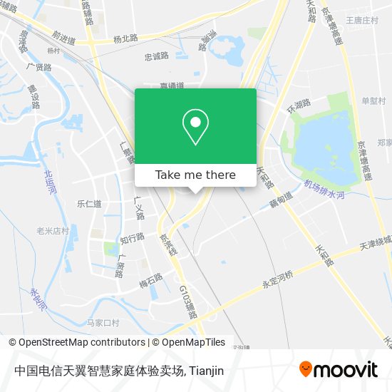 中国电信天翼智慧家庭体验卖场 map