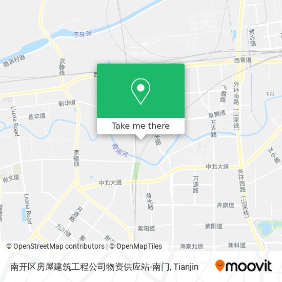 南开区房屋建筑工程公司物资供应站-南门 map