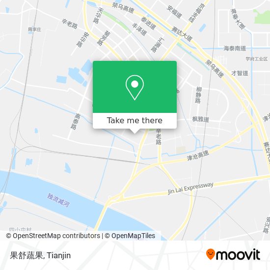 果舒蔬果 map