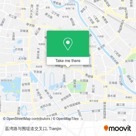 荔湾路与围堤道交叉口 map