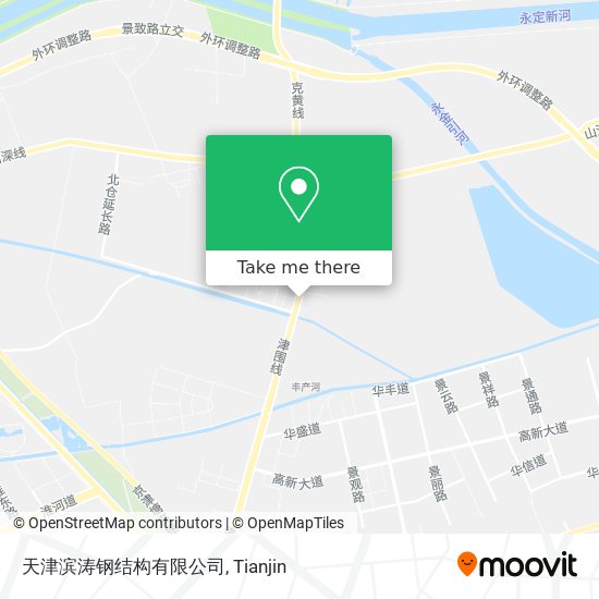 天津滨涛钢结构有限公司 map