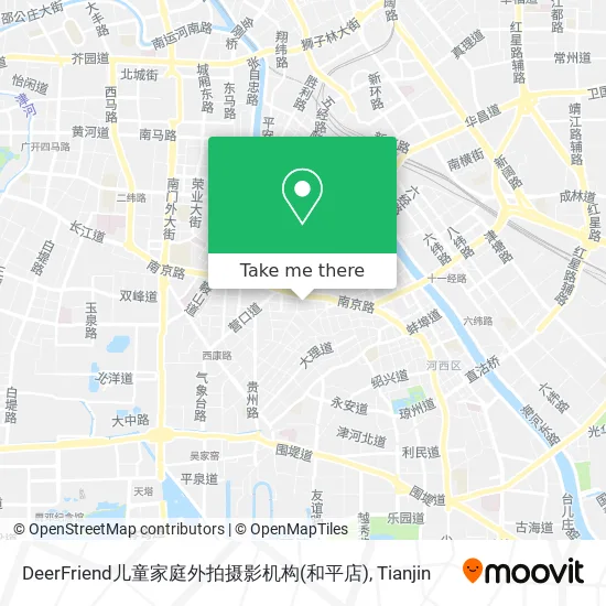 DeerFriend儿童家庭外拍摄影机构(和平店) map
