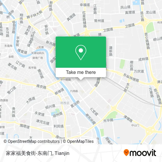 家家福美食街-东南门 map