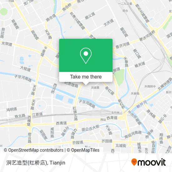 洞艺造型(红桥店) map