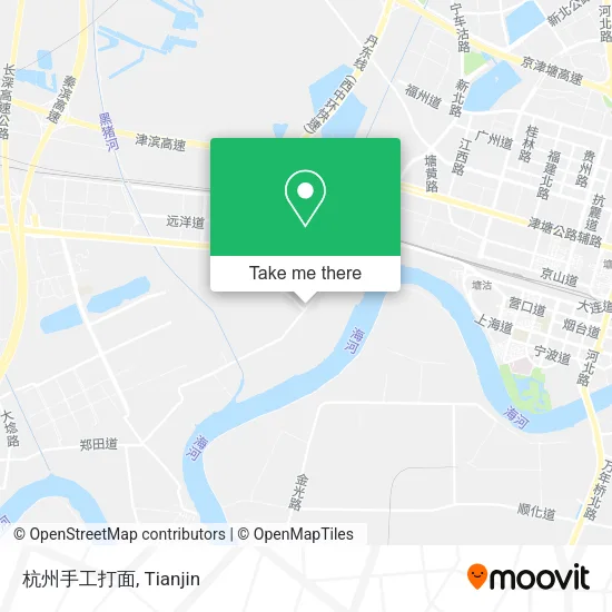 杭州手工打面 map