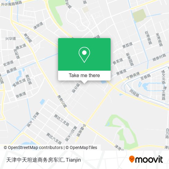天津中天坦途商务房车汇 map