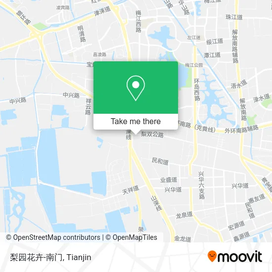 梨园花卉-南门 map