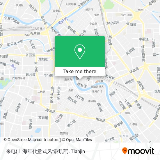 来电(上海年代意式风情街店) map