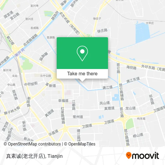 真素诚(老北开店) map