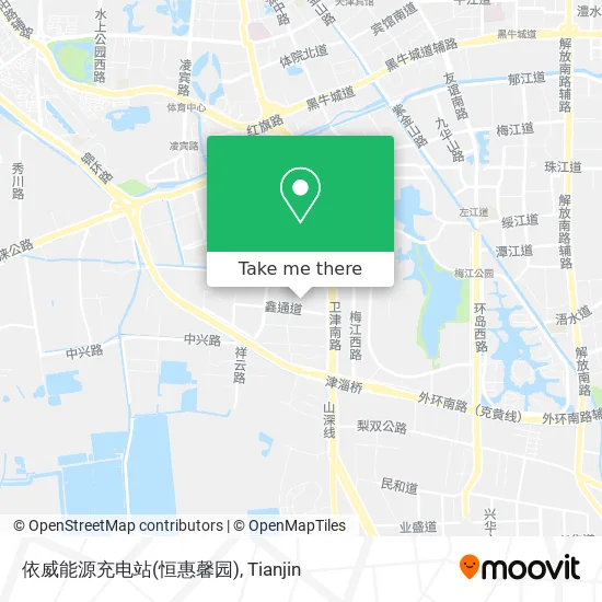 依威能源充电站(恒惠馨园) map
