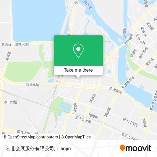 宏巷会展服务有限公司 map