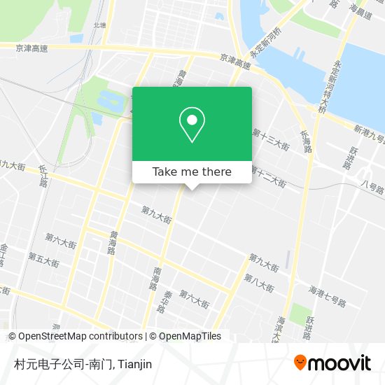 村元电子公司-南门 map