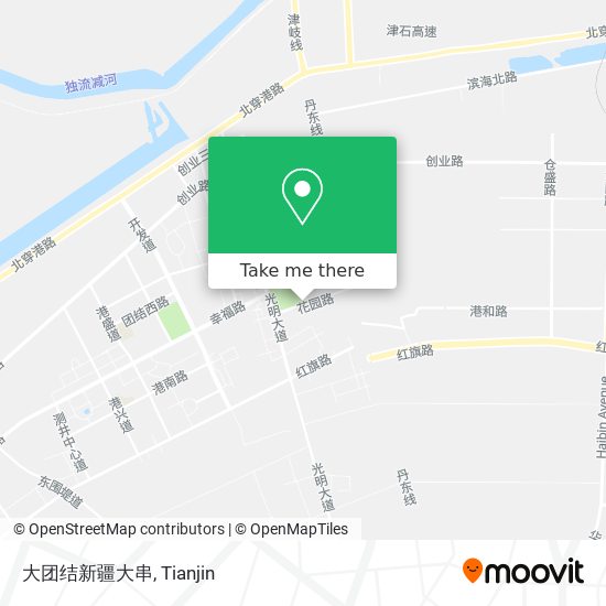 大团结新疆大串 map
