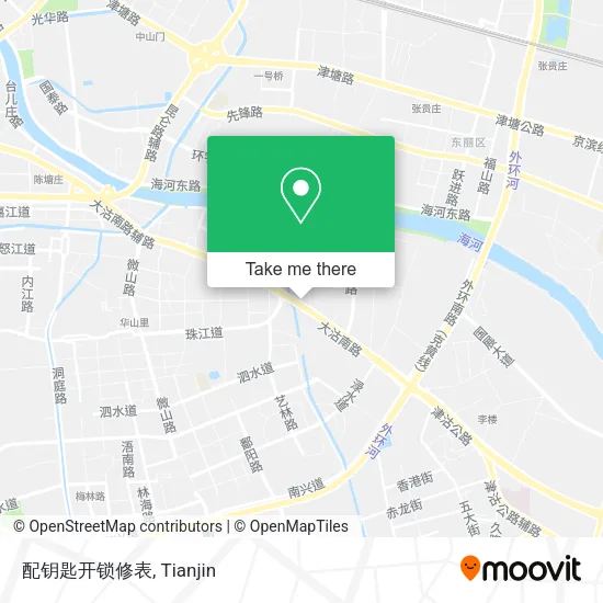配钥匙开锁修表 map