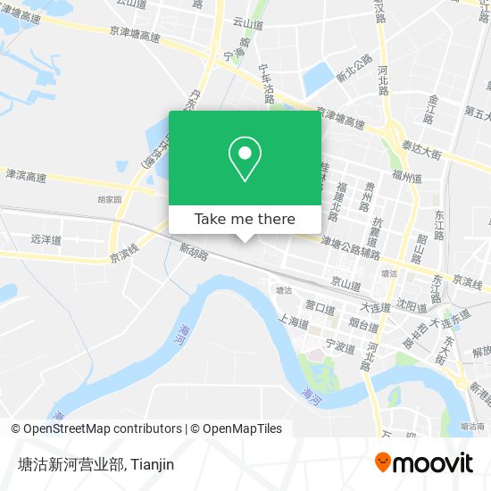 塘沽新河营业部 map