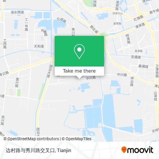 边村路与秀川路交叉口 map