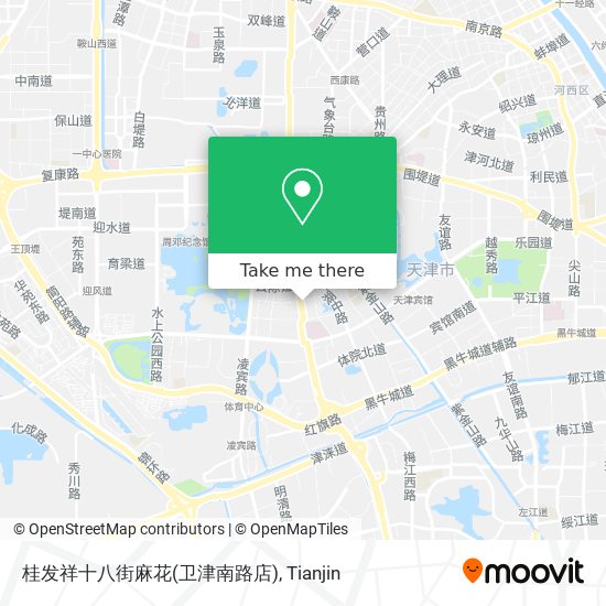 桂发祥十八街麻花(卫津南路店) map