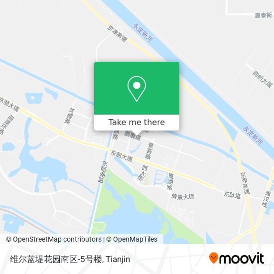 维尔蓝堤花园南区-5号楼 map