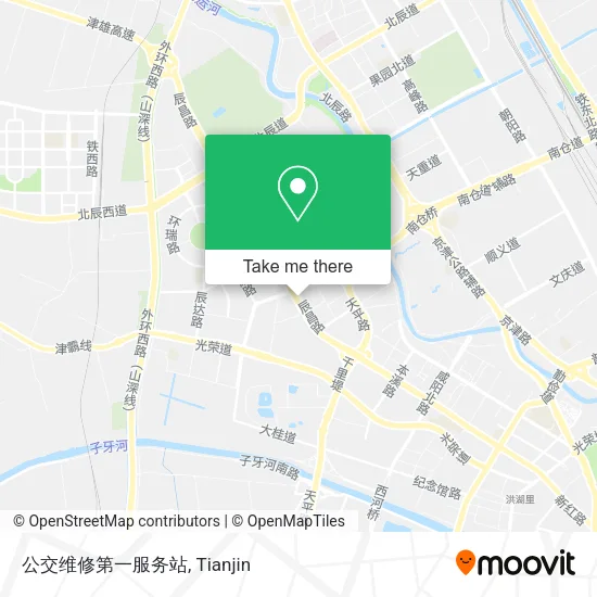 公交维修第一服务站 map