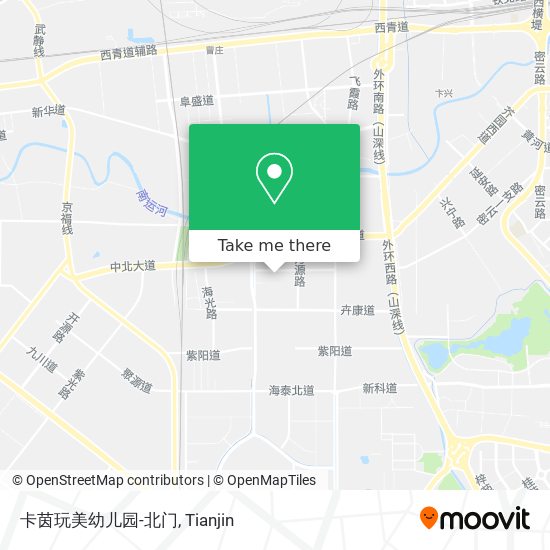 卡茵玩美幼儿园-北门 map