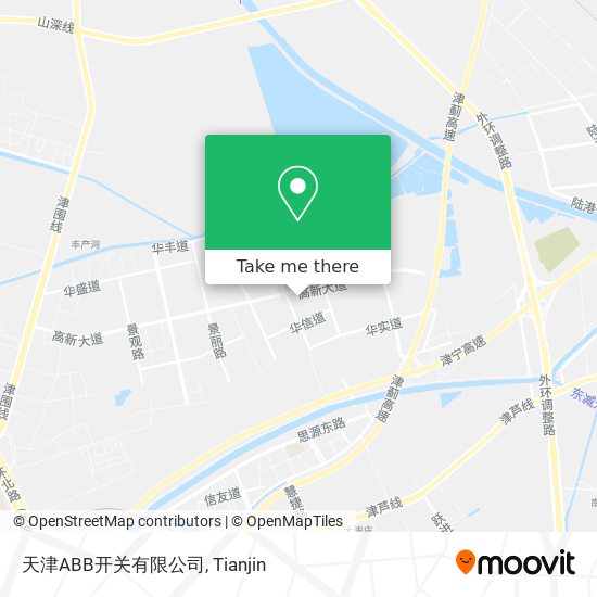 天津ABB开关有限公司 map