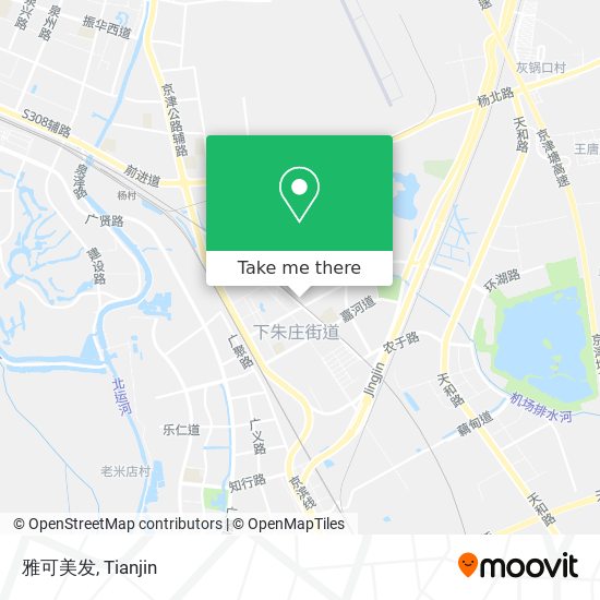雅可美发 map