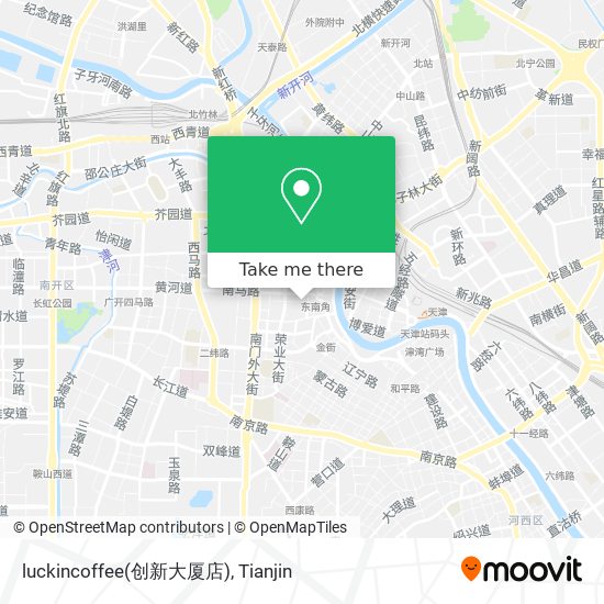 luckincoffee(创新大厦店) map