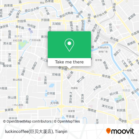 luckincoffee(巨贝大厦店) map