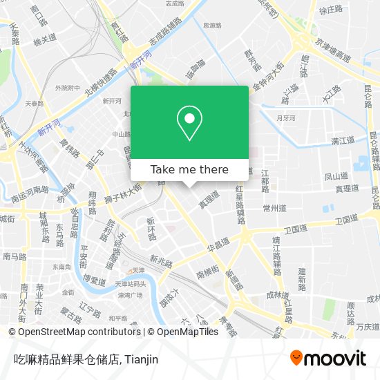 吃嘛精品鲜果仓储店 map