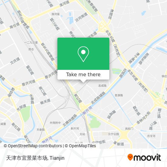天津市宜景菜市场 map