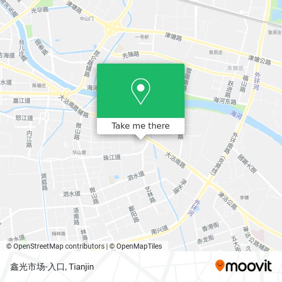 鑫光市场-入口 map