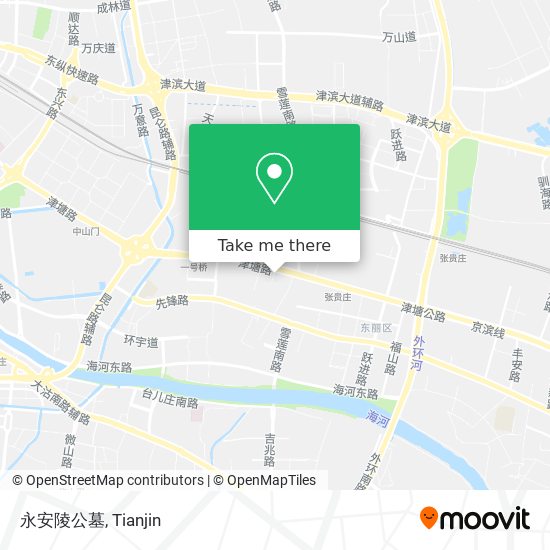 永安陵公墓 map